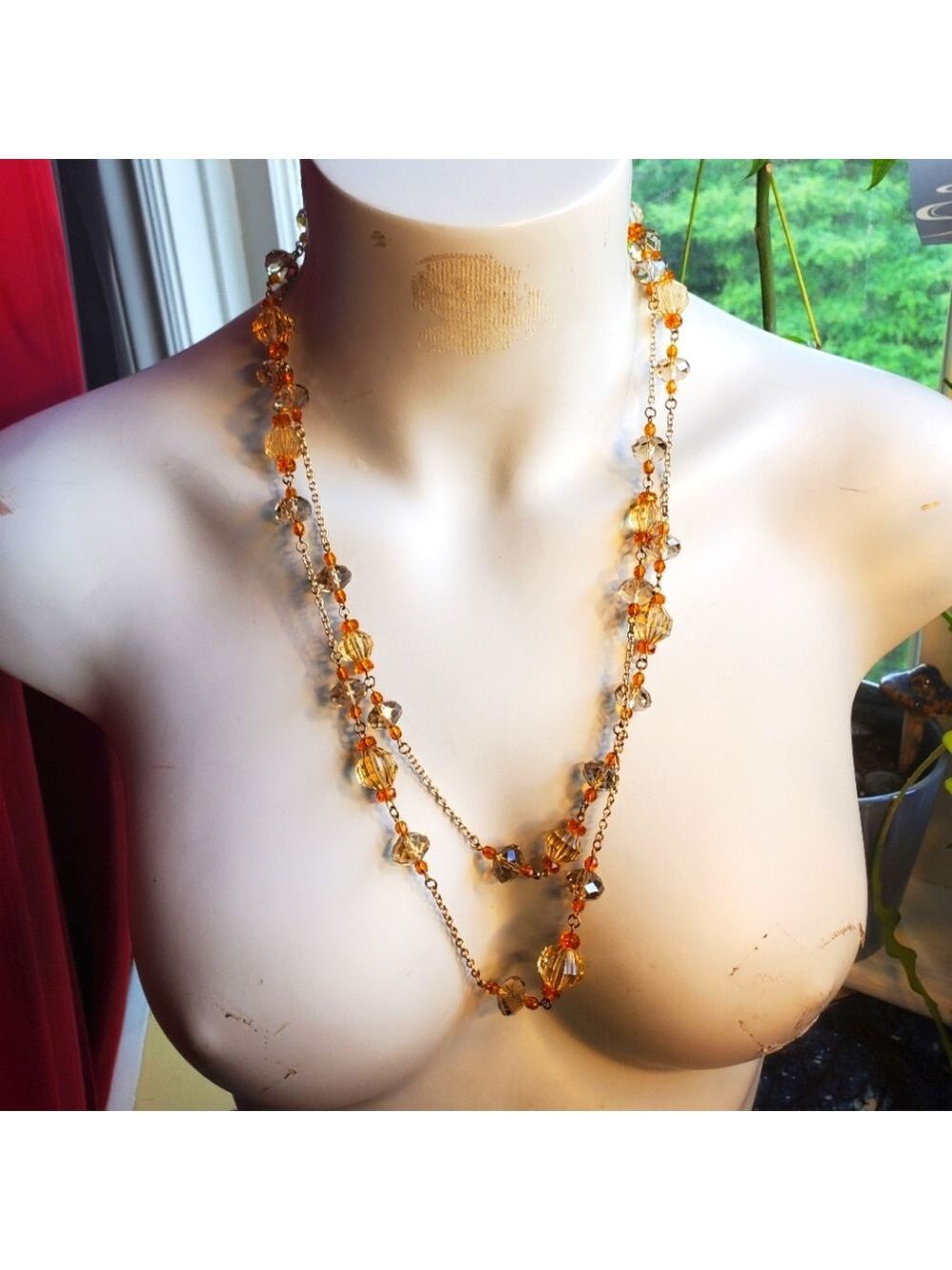 Vintage Crystal Necklace